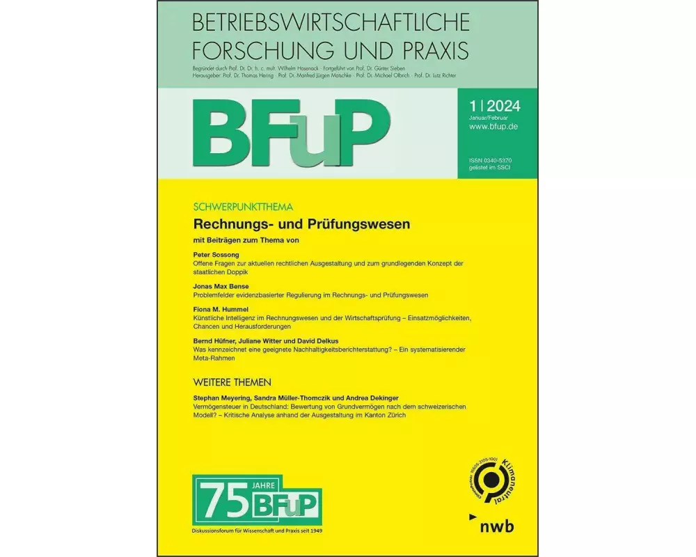 Rechnungs- und Prüfungswesen