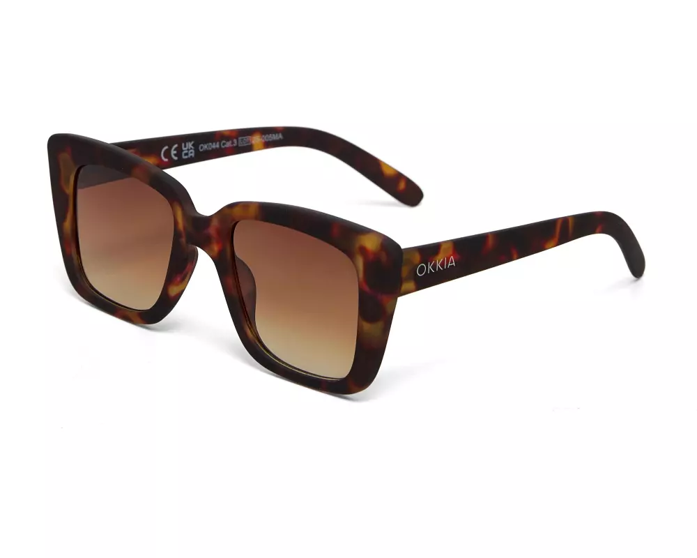 OKKIA Sonnenbrille Elba Classic Havana