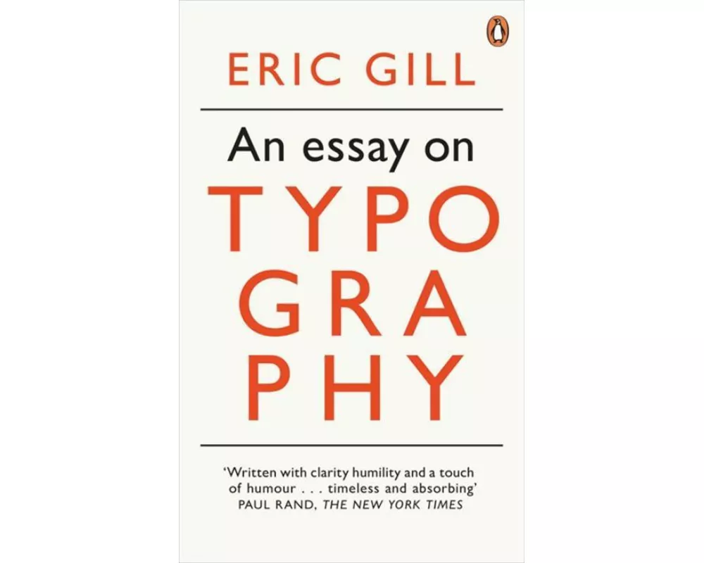An Essay on Typography
