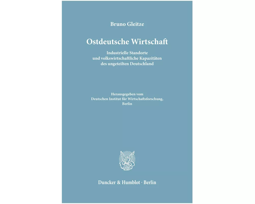 Ostdeutsche Wirtschaft