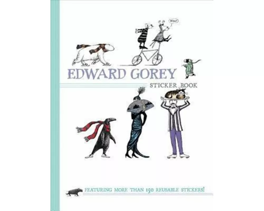 Edward Gorey Sticker Book
