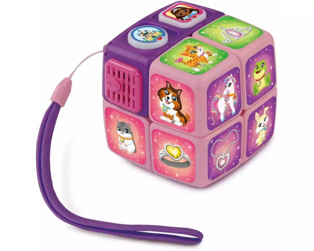 Vtech Beschäftigungsspielzeug Cube Aventures – Princesses -FR-