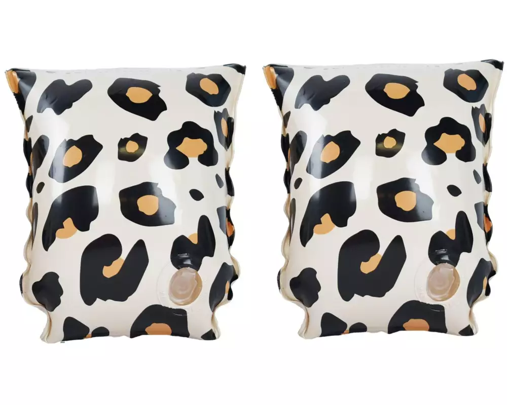 Swim Essentials Schwimmflügel 2-6 Jahre Leopard Beige