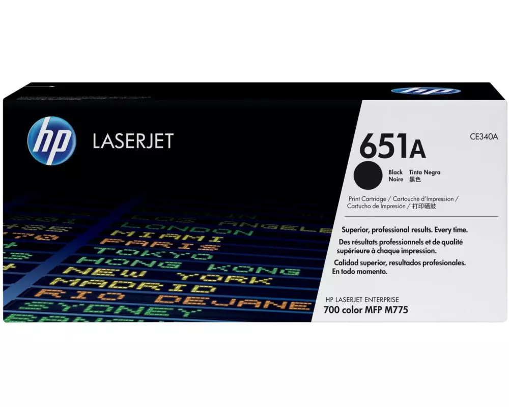 HP Toner Nr. 651A (CE340A) Black