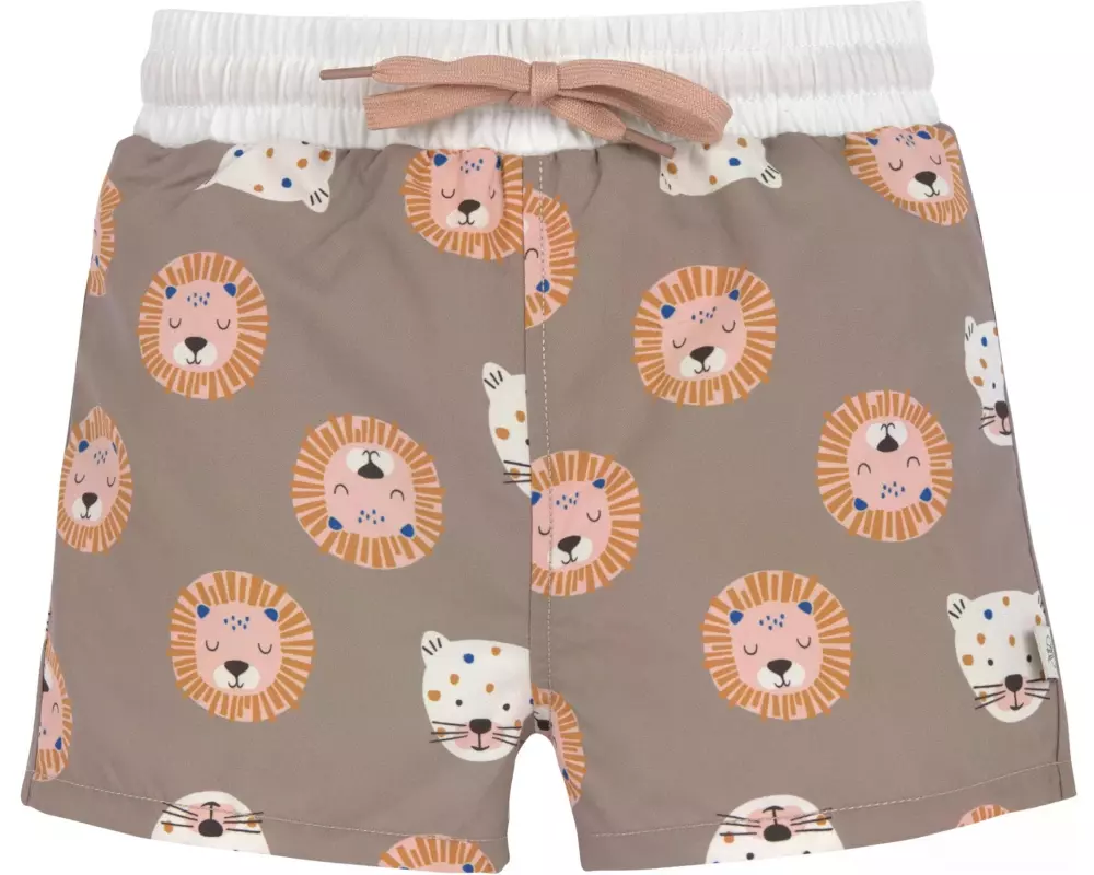 Lässig Badeshorts Wild Cats Choco Gr. 92
