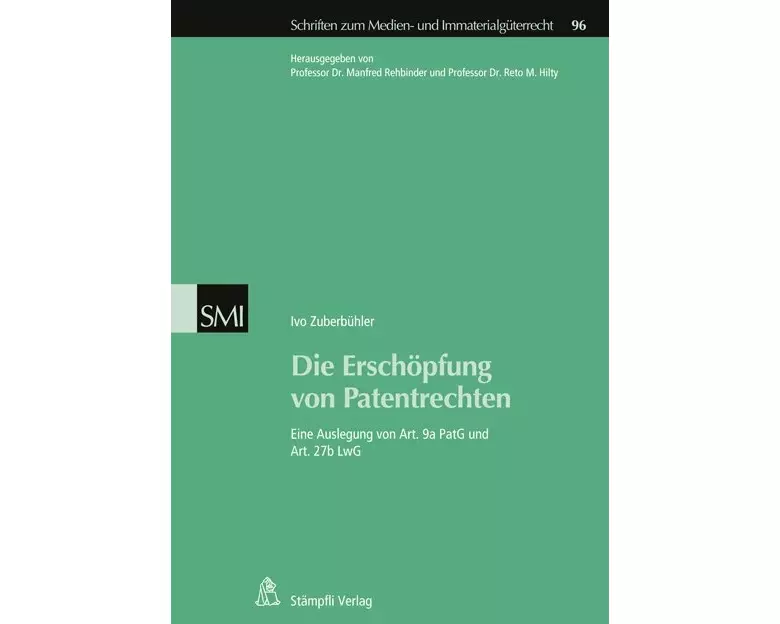 Die Erschöpfung von Patentrechten
