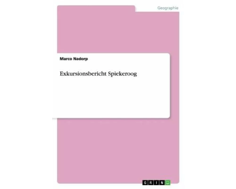 Exkursionsbericht Spiekeroog