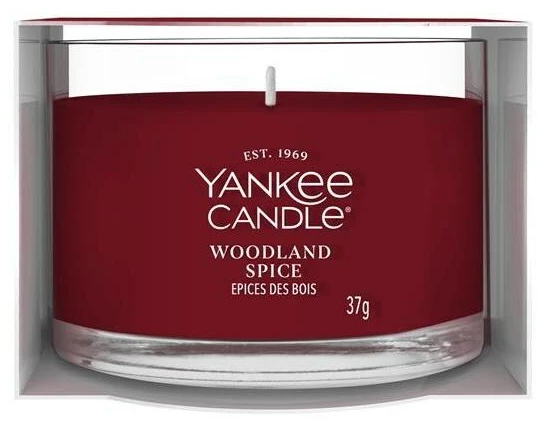 Yankee Candle Signature Duftkerze Woodland Spice Filled Votive