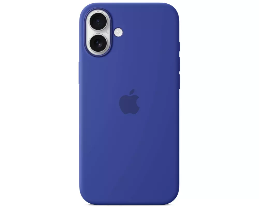 Apple Silicone Case mit MagSafe iPhone 16 Plus Ultramarin
