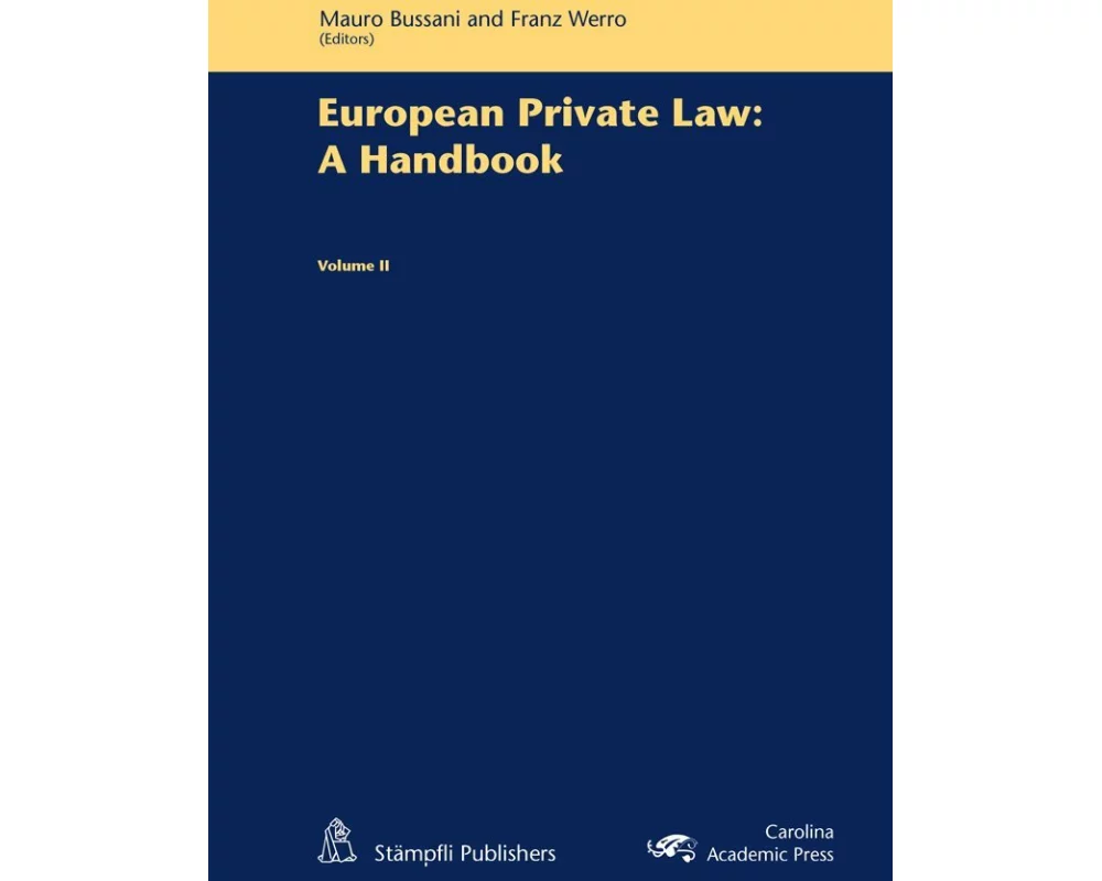 European Private Law: A Handbook
