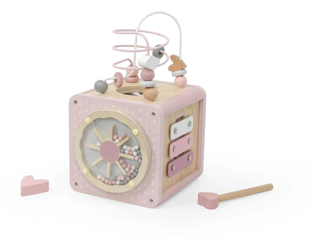 Label Label Motorikwürfel Pink