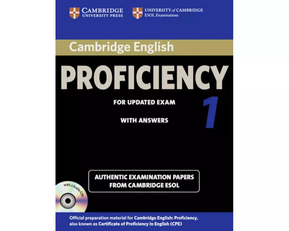 Cambridge English Proficiency 1 for updated exam