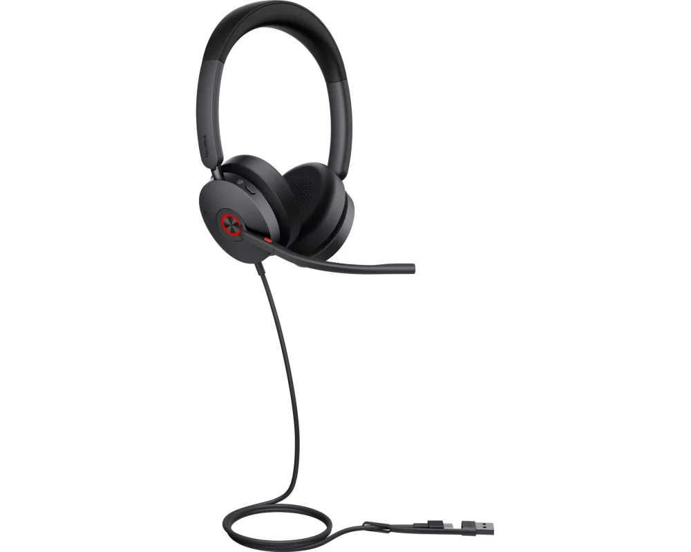 Yealink Headset UH48 Dual Teams USB-C/A Kabelgebunden
