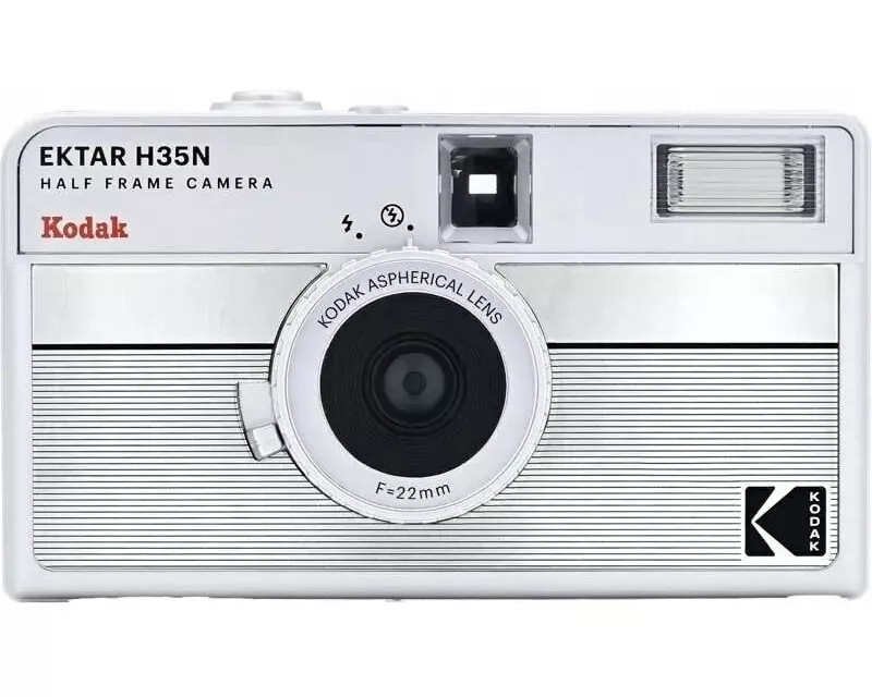 Kodak Analogkamera EKTAR H35N Silber