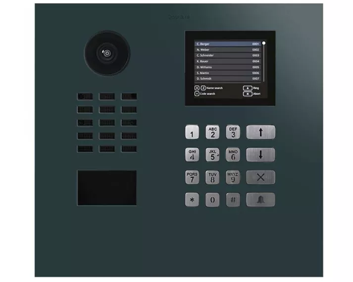 Doorbird D22DKH IP Video Türsprechanlage RAL 7016