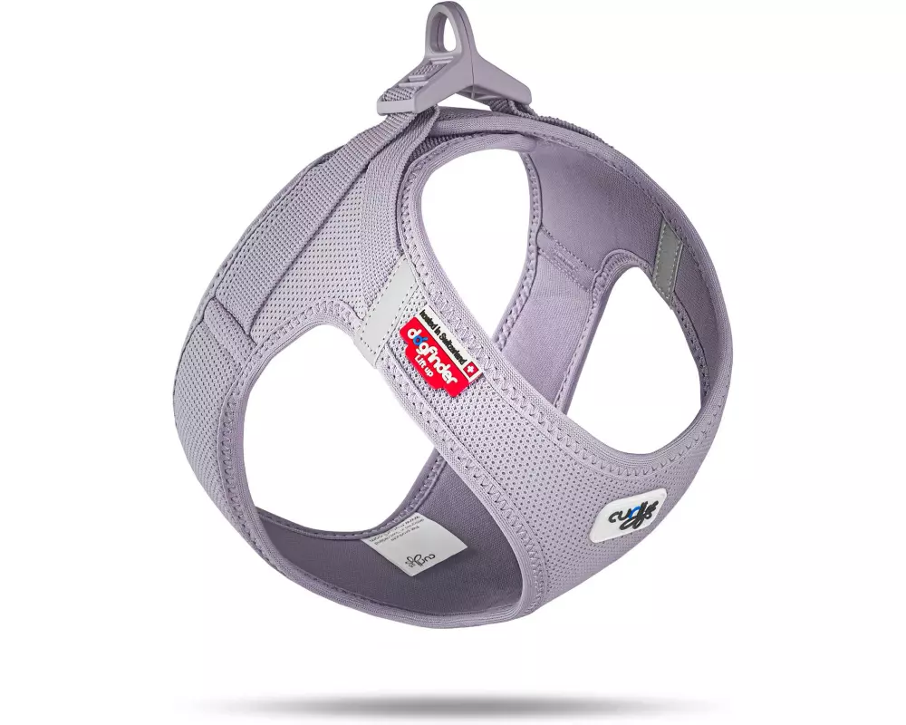 curli Vest Harness curli Clasp Air-Mesh Lilac S
