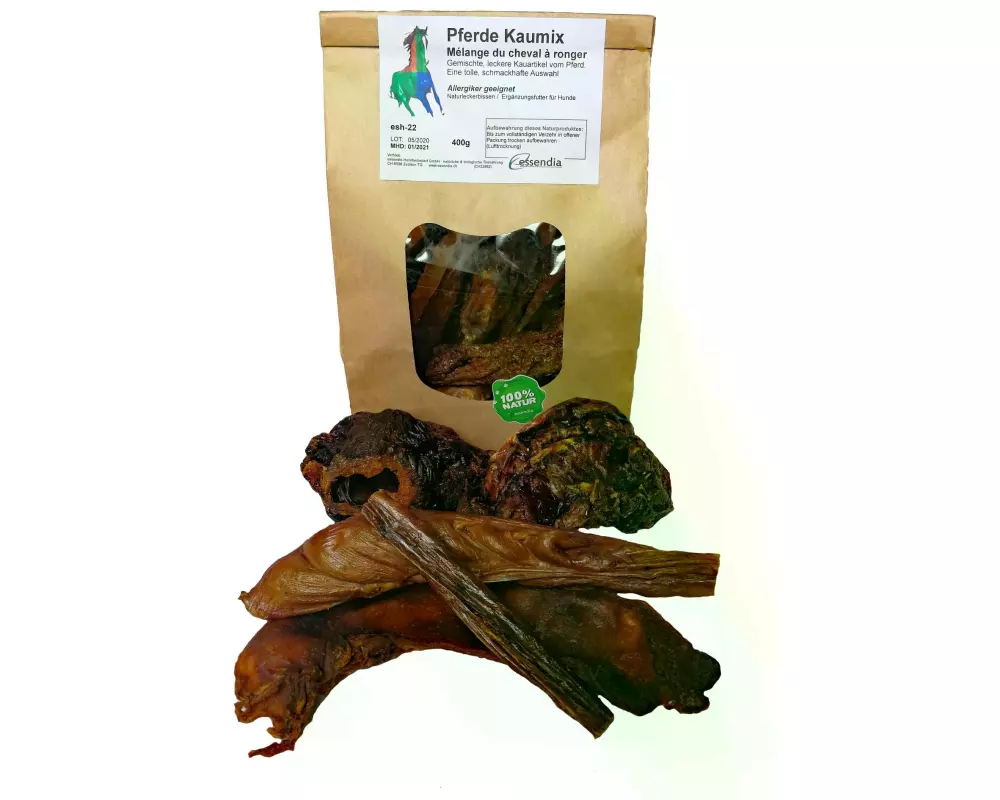 essendia Kausnack Pferdekaumix, 400 g