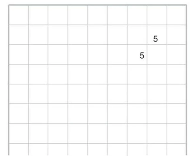 ingold-biwa Ringbucheinlagen ohne Rand, 4-Loch 5 mm kariert