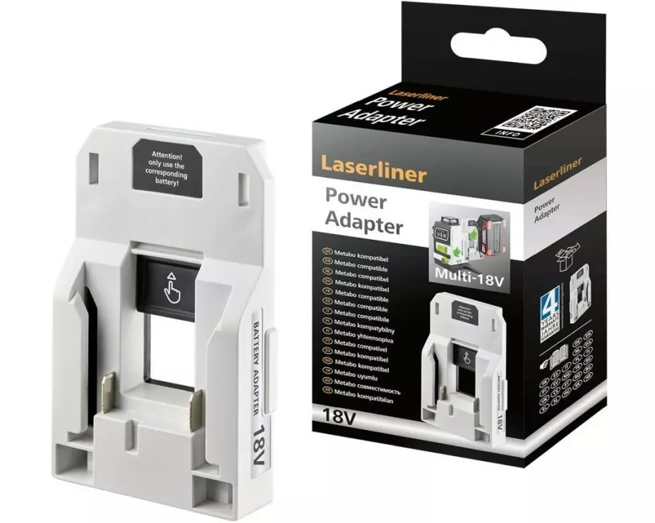 Laserliner 8 V -Adapterplatte Metabo 0 m
