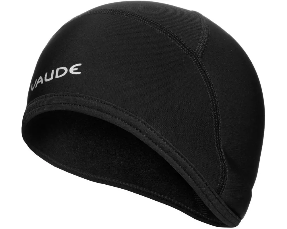 VAUDE Mütze Bike Cap Warm Schwarz/Weiss, L