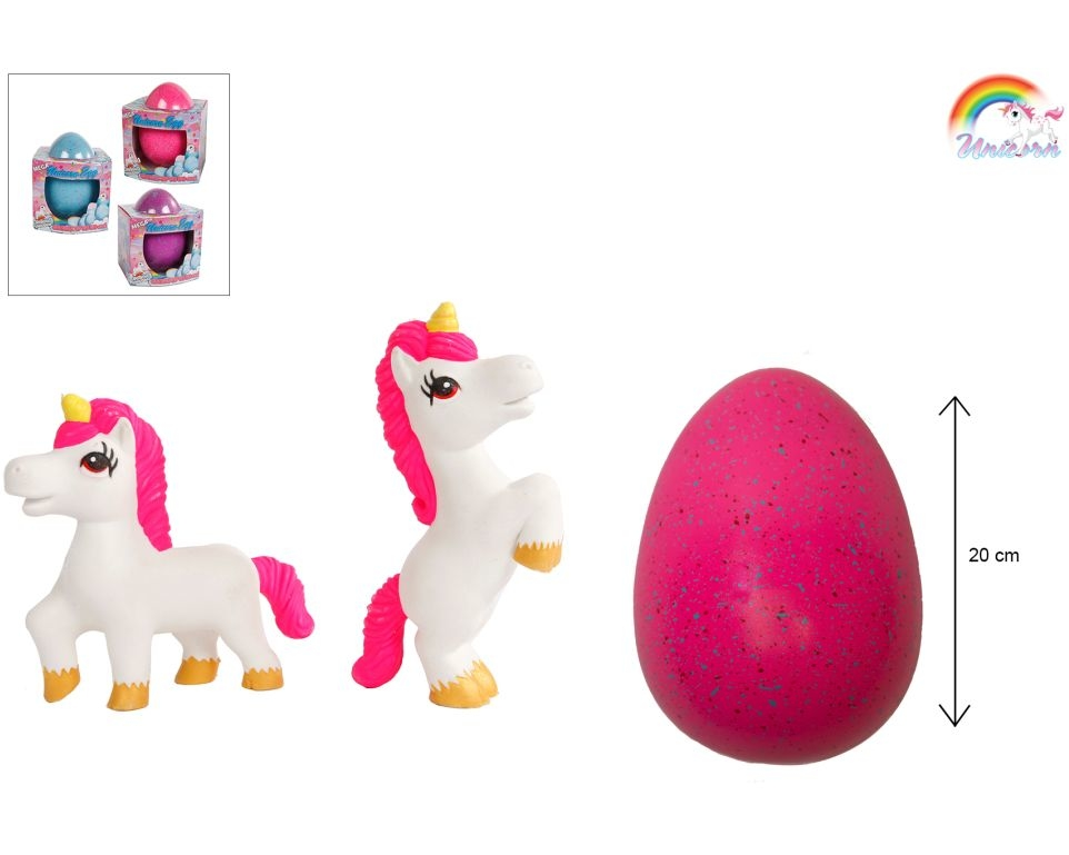 ROOST Unicorn Mega Ei 620722 wachsend bis 50cm. 3 sortiert
