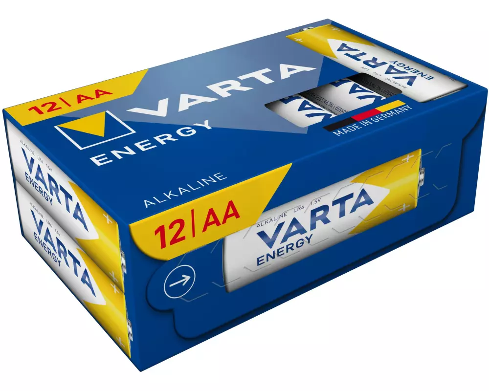 Varta Batterie Energy AA CUBE12 , 12 Stück