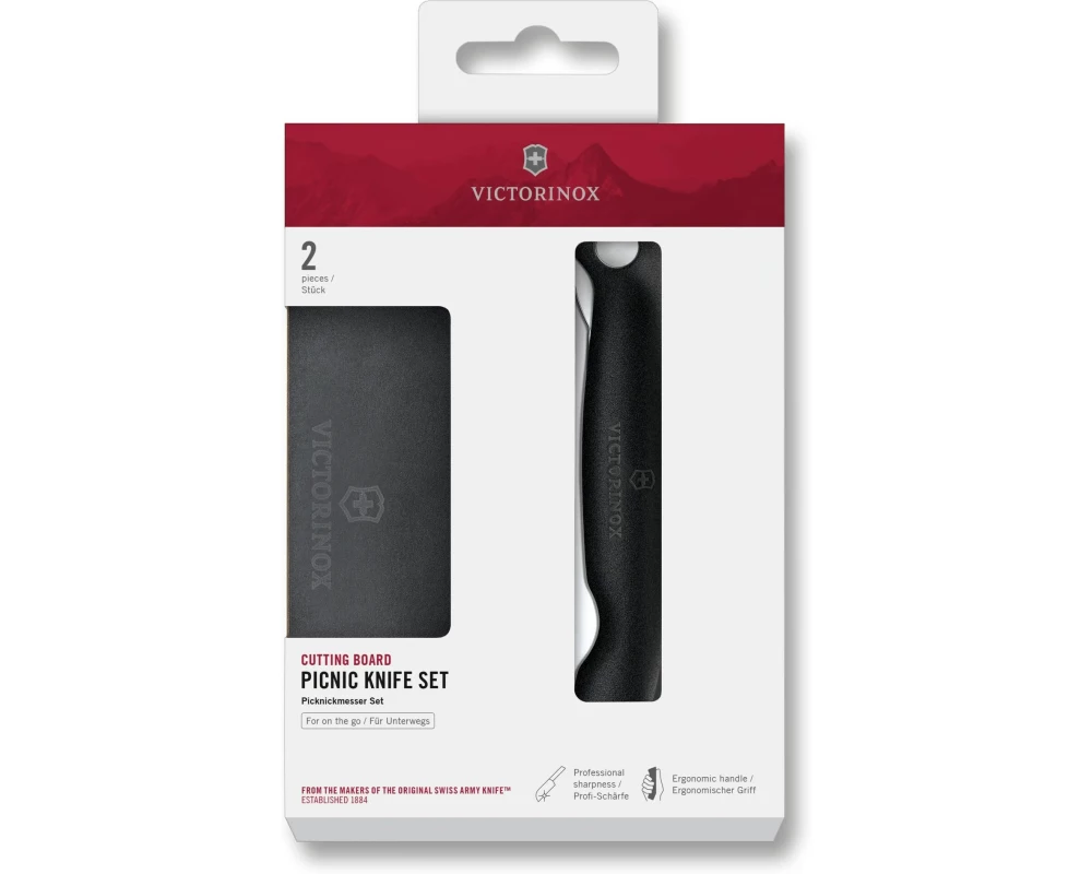 Victorinox Schneidebrett-Set, Schwarz