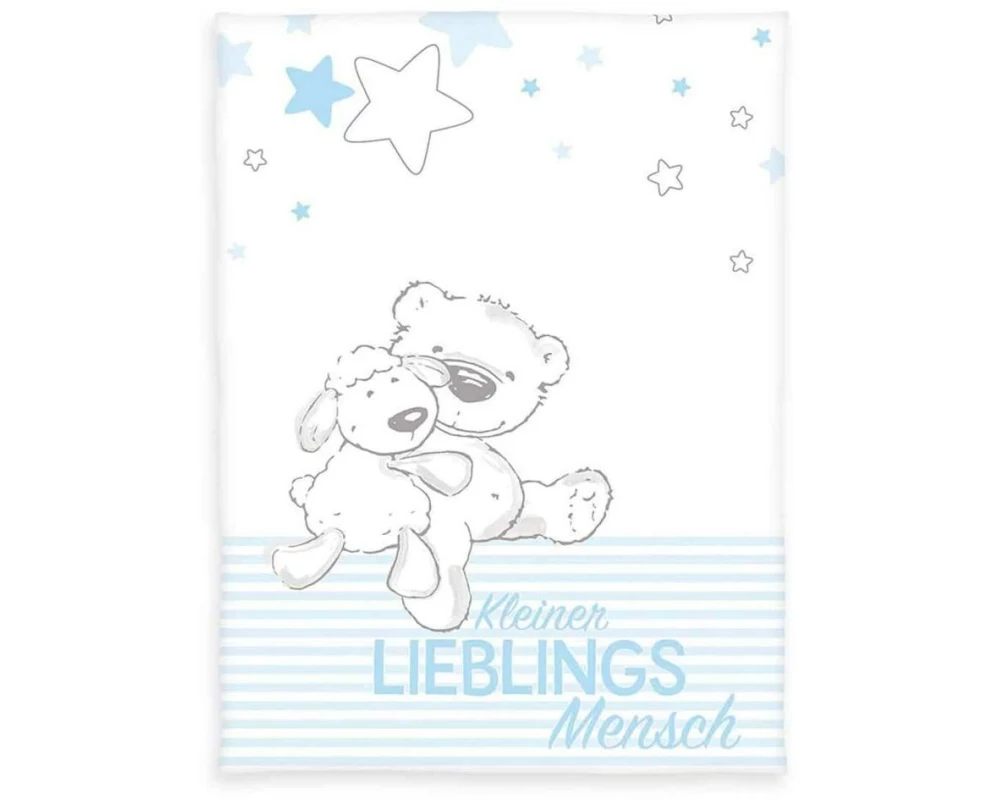Herding Kuscheldecke Kleiner Lieblingsmensch 75 x 100 cm