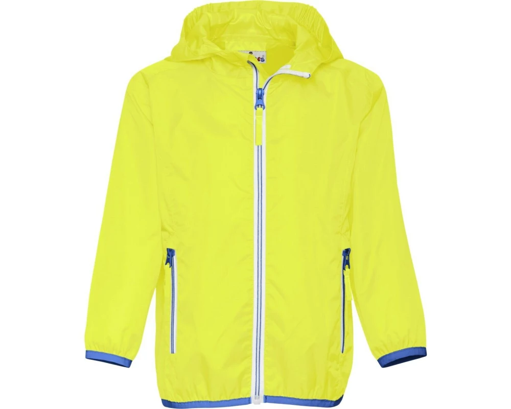Playshoes Regenjacke faltbar Gr. 116, Neongelb