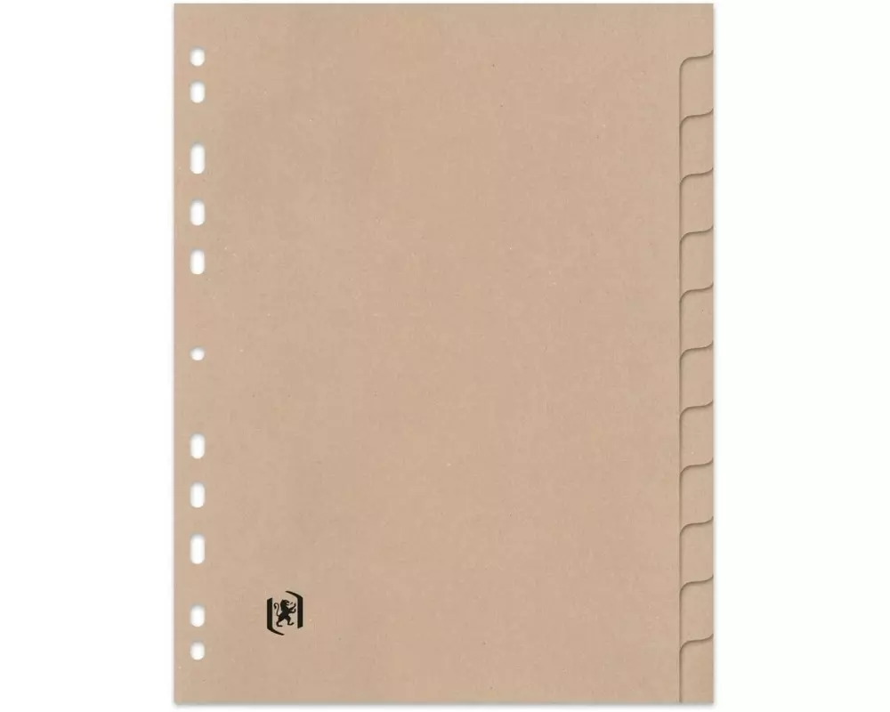 Oxford Register 12-teilig A4, Beige
