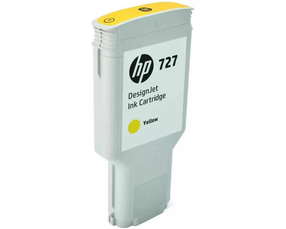 HP Tinte Nr. 727 (F9J78A) Yellow