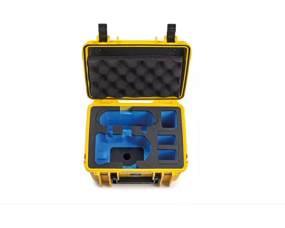 B&W Outdoor-Koffer Typ 2000 DJI Mini 3 Pro Gelb