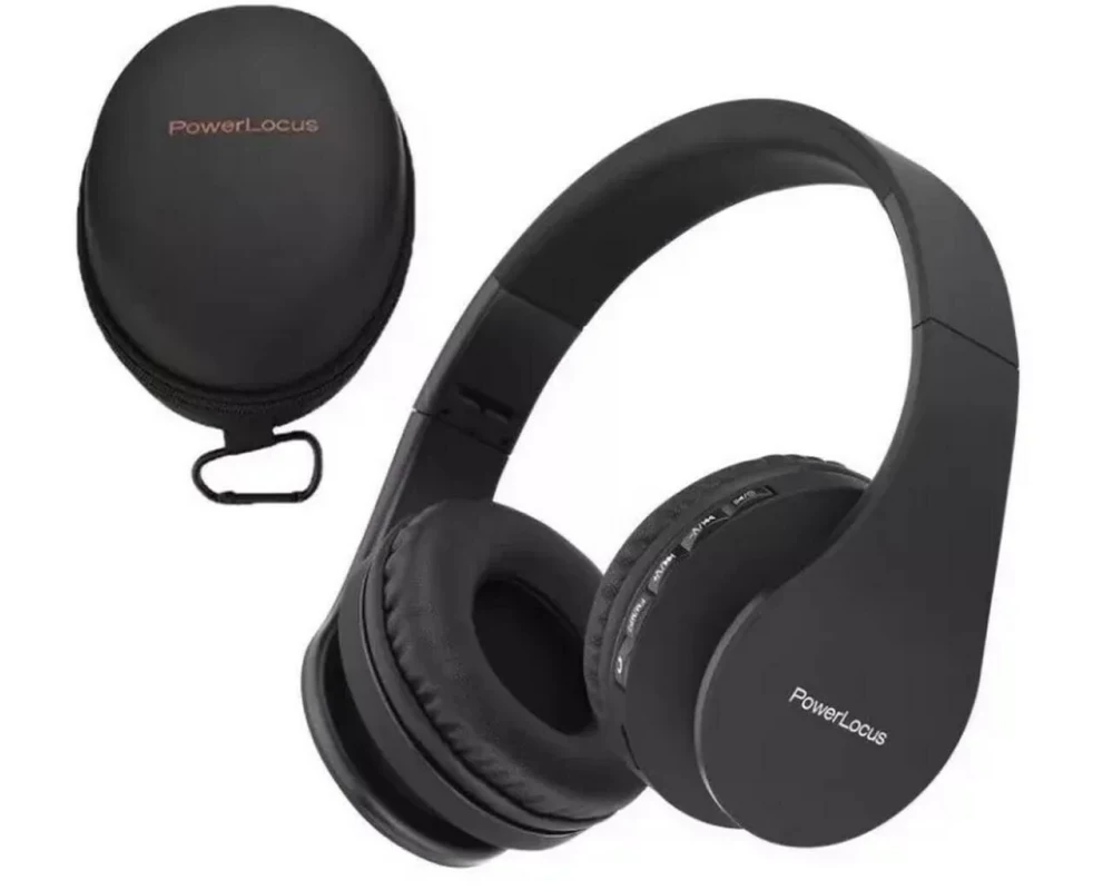 PowerLocus P1 Kabellos, On-Ear, Blau, Schwarz