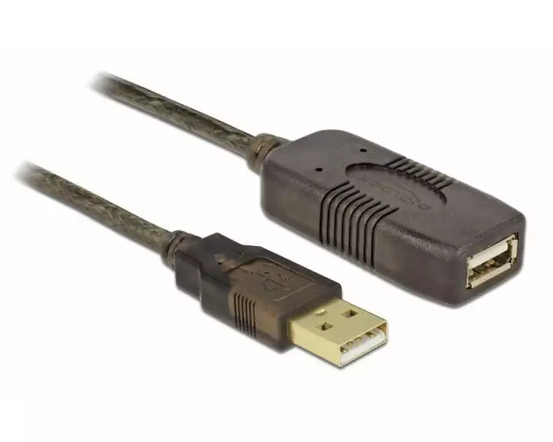 Delock USB 2.0-Verlängerungskabel USB-A - USB-A 10 m