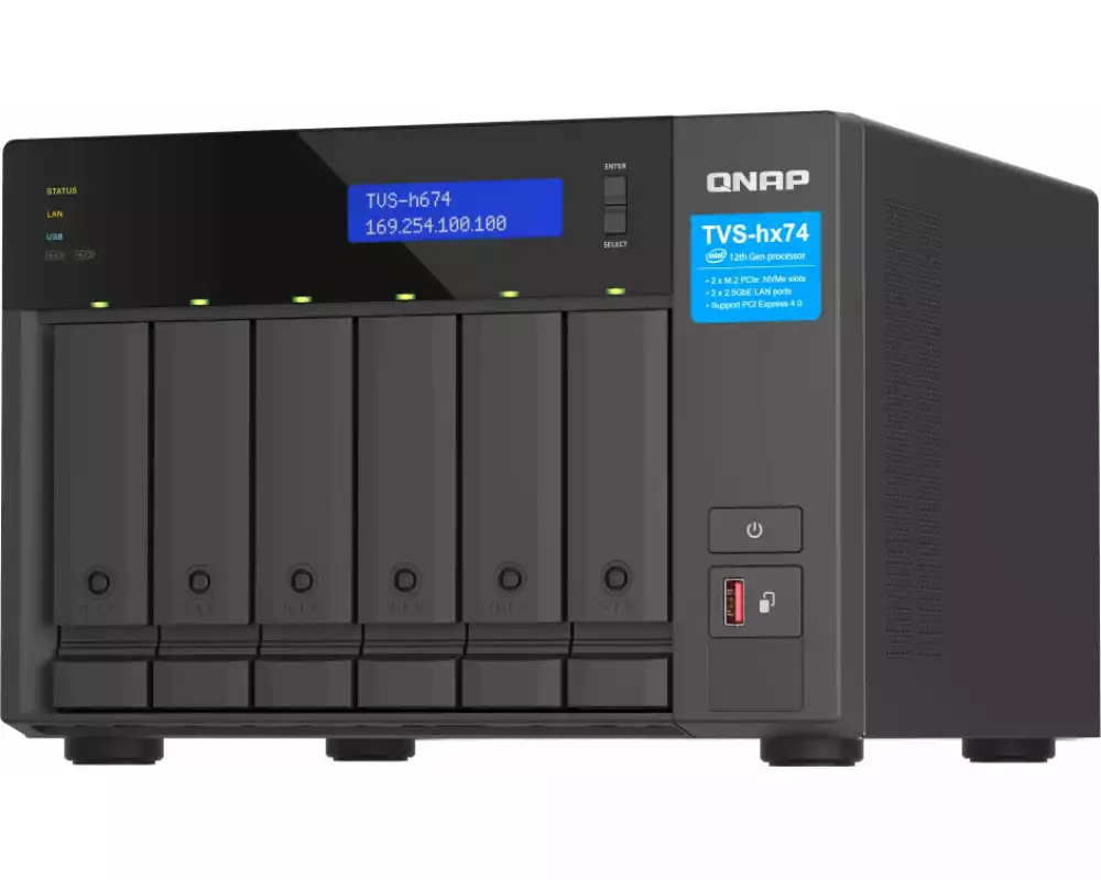 QNAP NAS TVS-h674-i5-32G 6-bay
