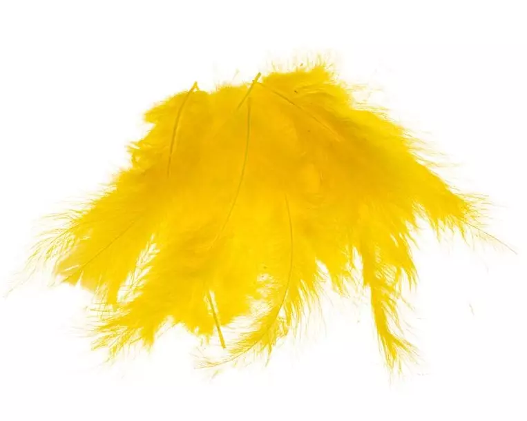 Opiflor Marabufedern 45g, Gelb