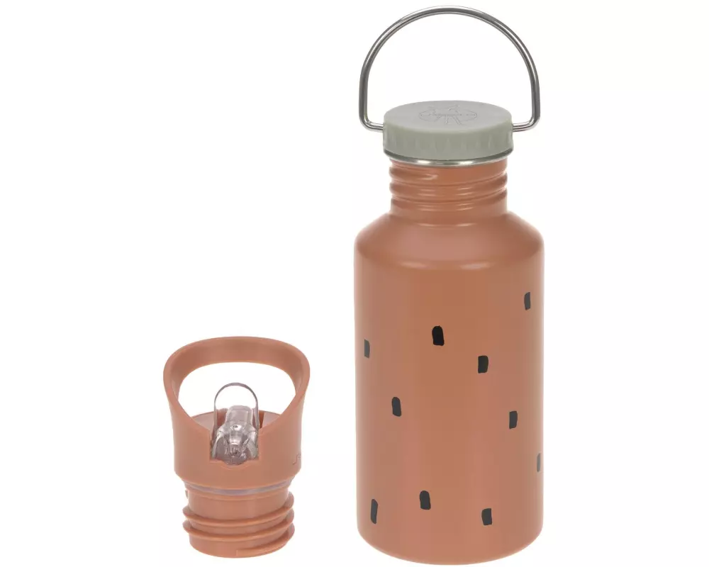 Lässig Edelstahlflasche Happy Prints Caramel, 500 ml