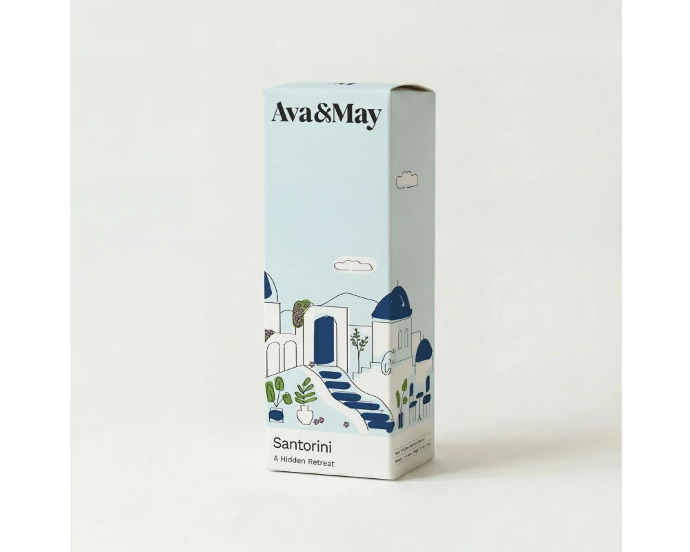 AVA & MAY Duftstäbchen Santorini 120 ml