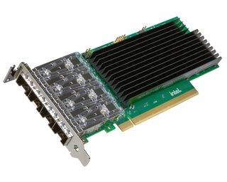 NIC/PCiE, up to 25Gb, 4 x SFP28, Bulk
