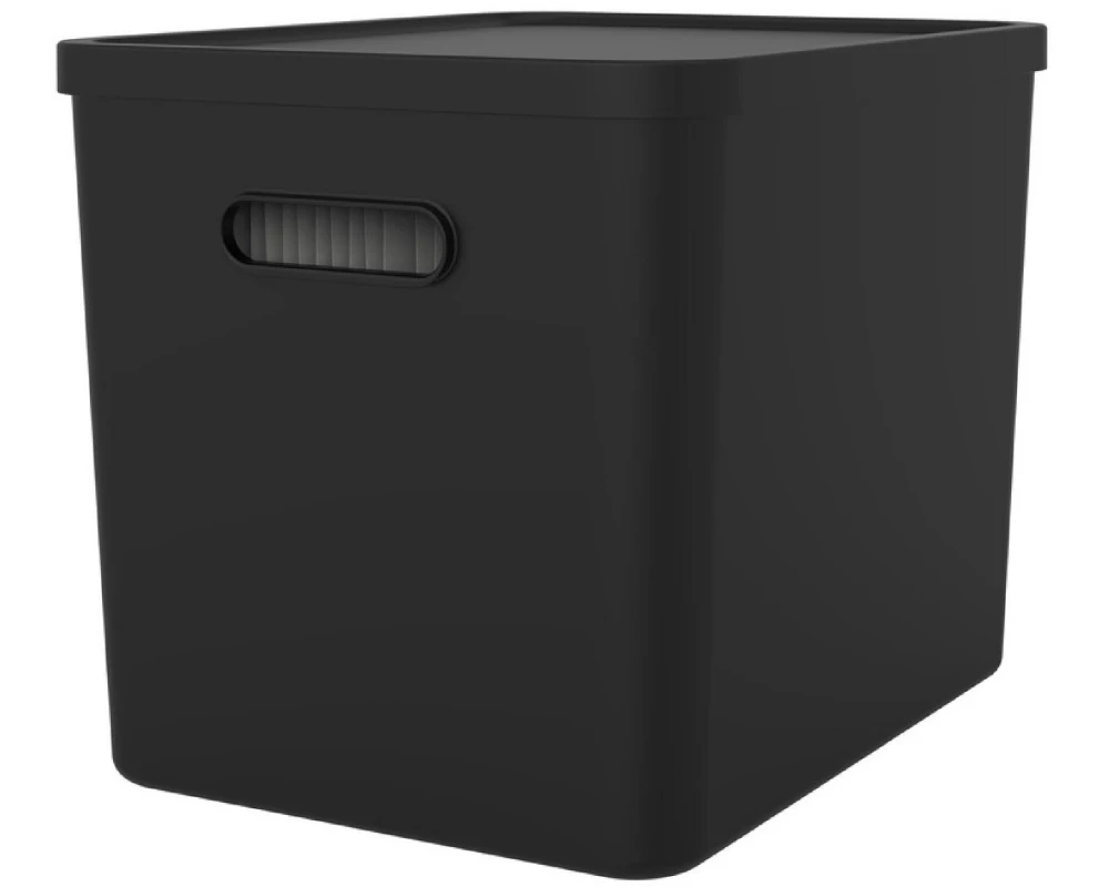 Rotho Aufbewahrungsbox MY PAPER Basic Schwarz