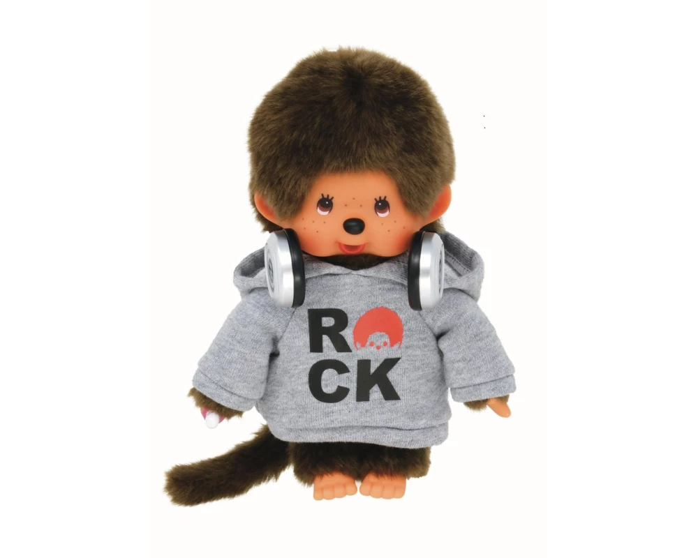 Monchhichi Plüsch Monchhichi Rock Hoodie Boy 20 cm