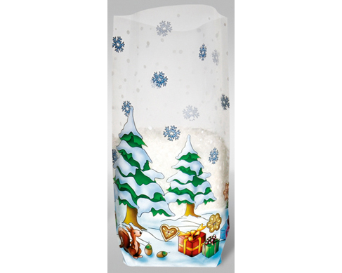 URSUS Bodenbeutel 14,5x23,5cm 6120000 Winterwald 10 Stück