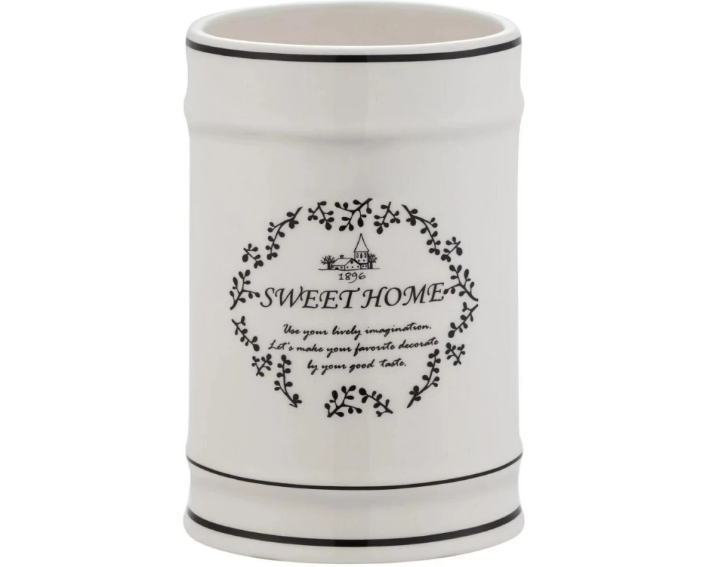 diaqua Mundspülbecher Sweet Home weiss Weiss
