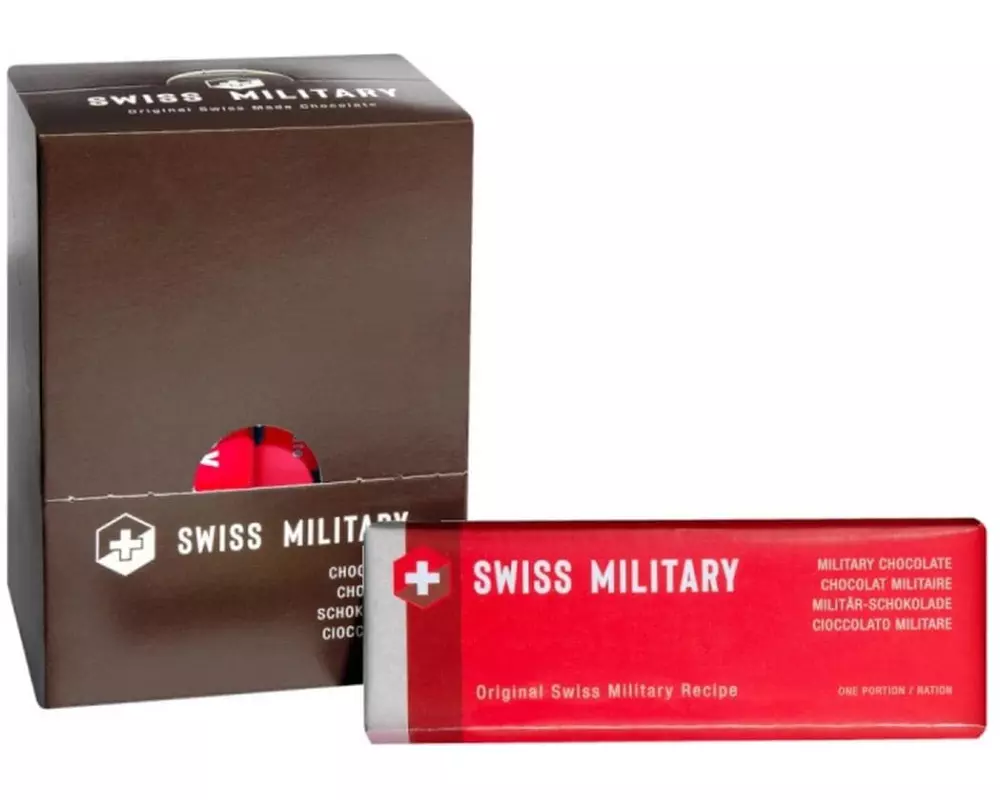 Swiss Military Schokolade Original Recipe Milk 18 x 50 g
