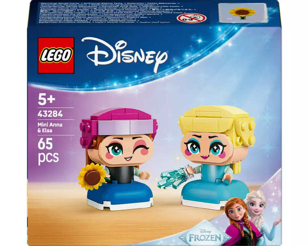 LEGO Disney Princess Die Mini-Prinzessinnen Anna und Elsa 43284