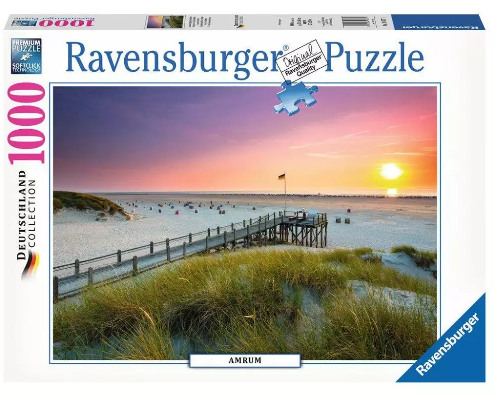 Ravensburger Puzzle Sonnenuntergang über Amrum