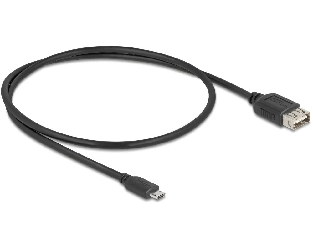 Delock USB 2.0-Kabel USB-A - Micro-USB B 0.5 m