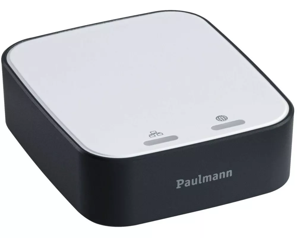 Paulmann Smart Home Gateway Smik, Zigbee, Weiss/Anthrazit