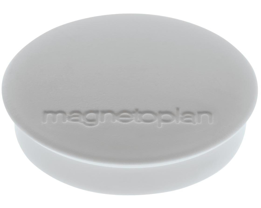 MAGNETOPLAN Magnet Discofix Standard 30mm 1664201 grau, ca. 0.7 kg 10 Stk.