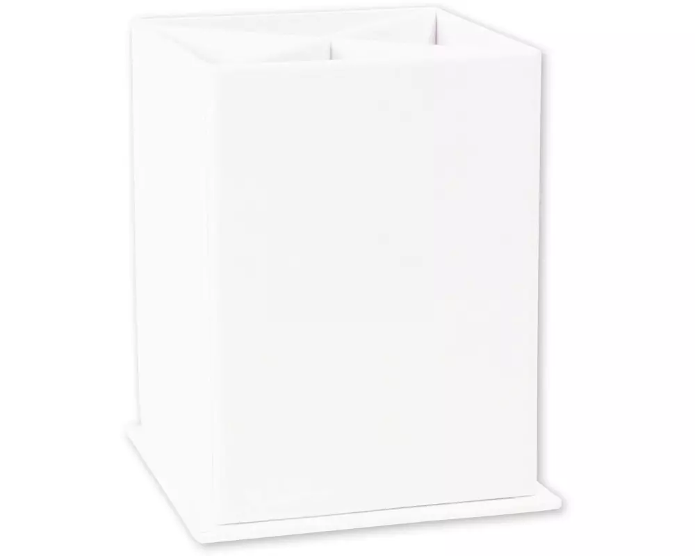 Clairefontaine Stiftehalter 8 x 8 x 11 cm, Weiss